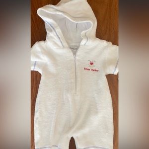 NWT Kissy Kissy Stone Harbor romper 3/6 months